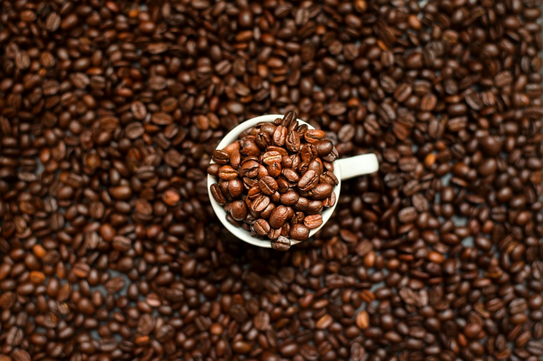 Coffee and workspace